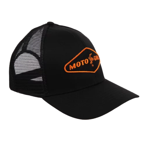 Motogirl Patch Mesh Cap