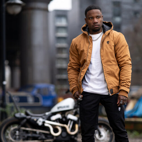 BOBHEAD Camel Casual Jacket