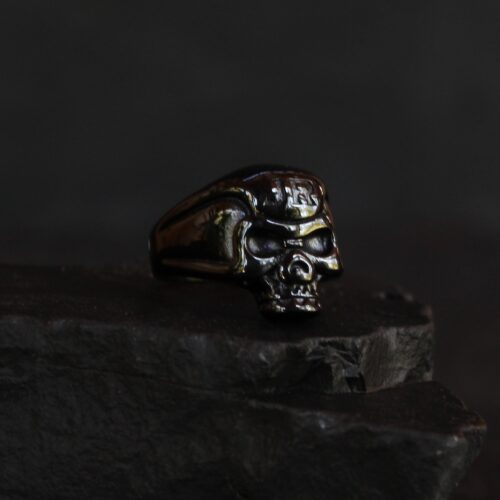 Skull Ring - Black