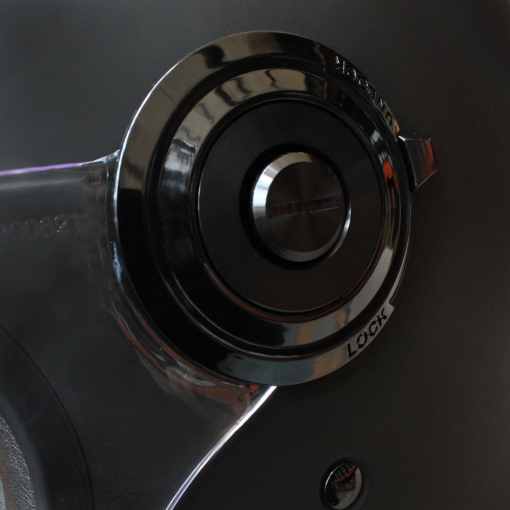 Lyell Full Face Helmet - Matte Black/Brown Lining - Image 6