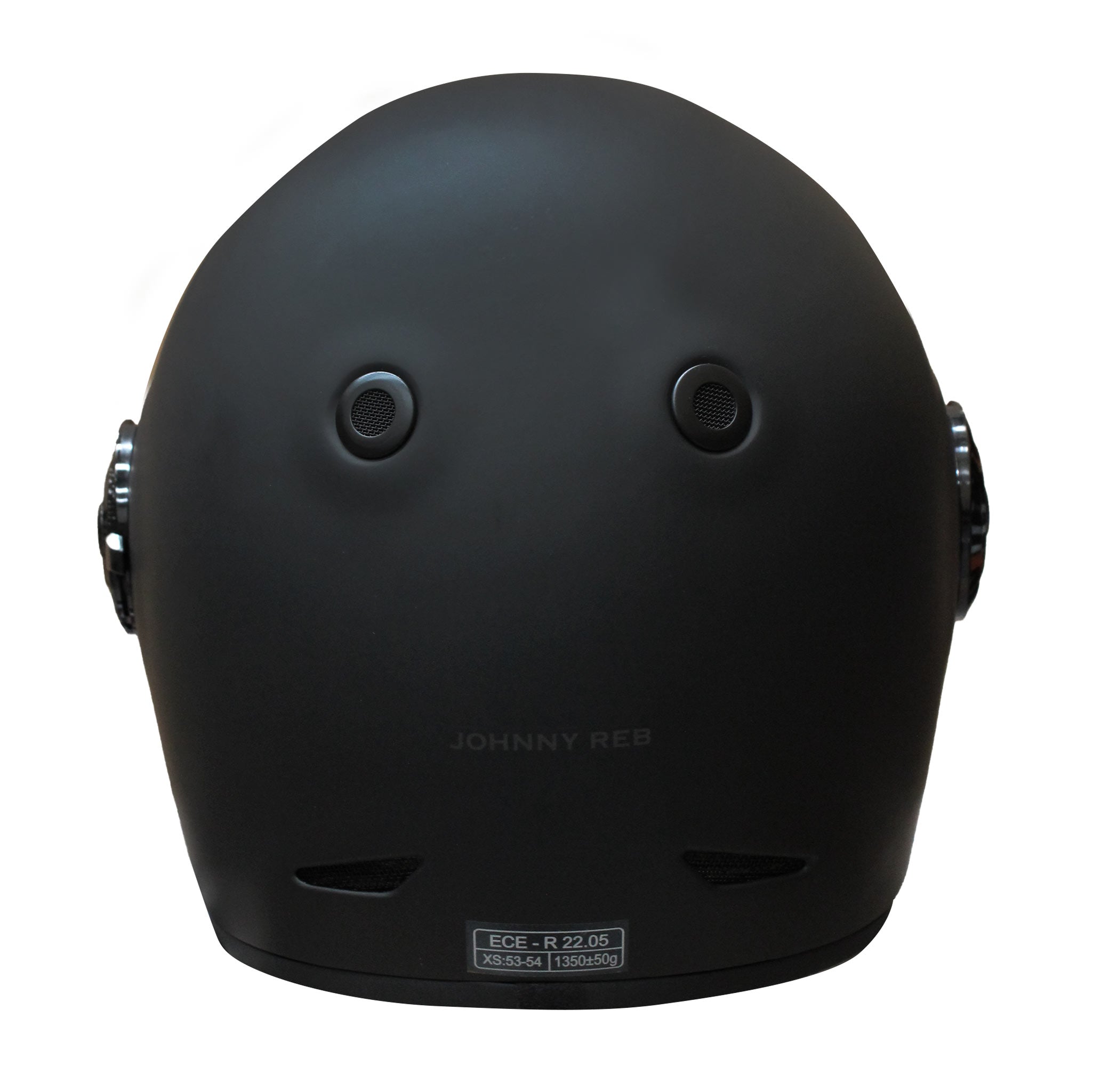 Lyell Full Face Helmet - Matte Black/Brown Lining - Image 5