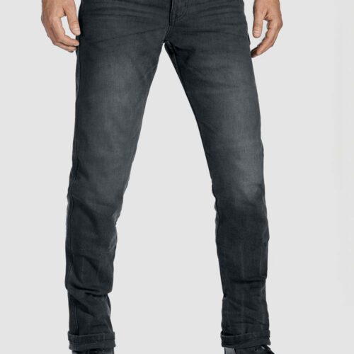 ROBBY SLIM BLACK - Motorcycle Jeans Men's Slim-Fit Cordura®