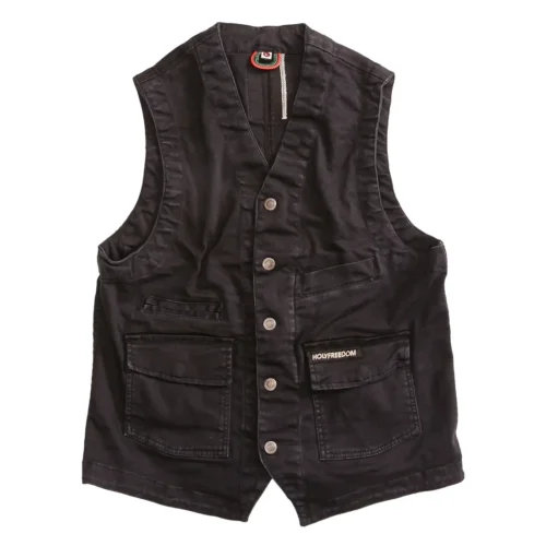 GENTS BLACK GILET