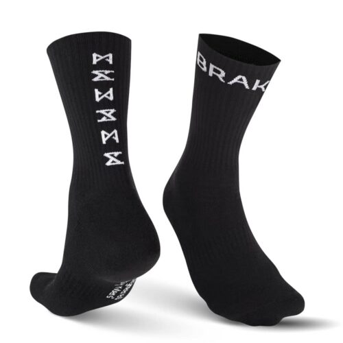 MOTORCYCLE SOCKS - black lifestyle socks BRAKE
